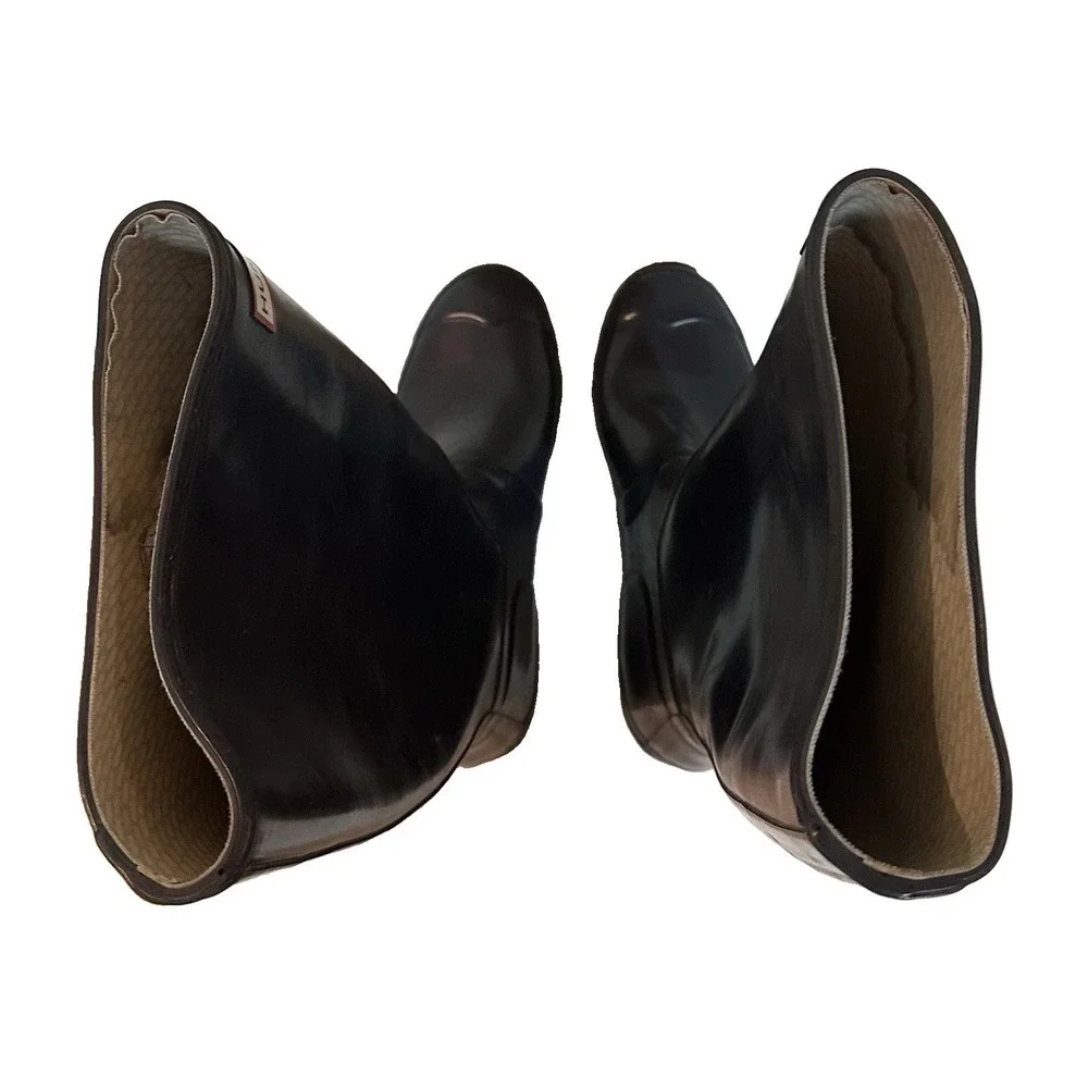 Hunter Original Tall Rain Boots Womens Black Size 9
